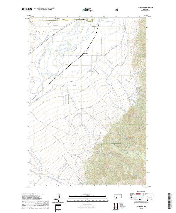 USGS Topographic Map – Waterloo