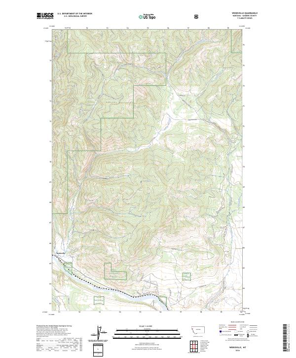 USGS Topographic Map – Weeksville