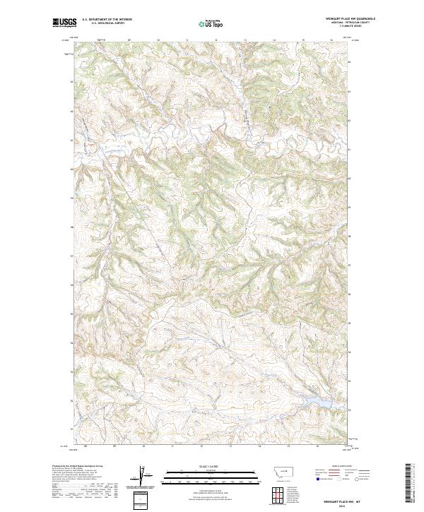 USGS Topographic Map – Weingart Place NW