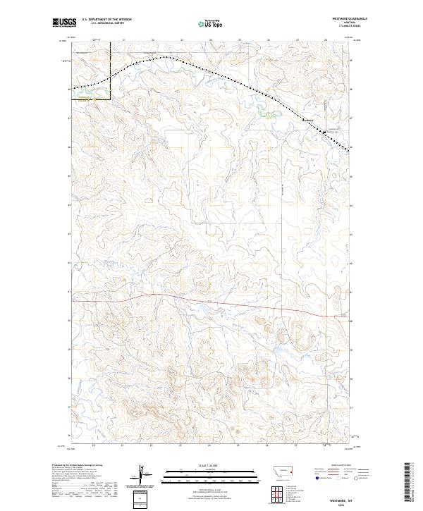 USGS Topographic Map – Westmore