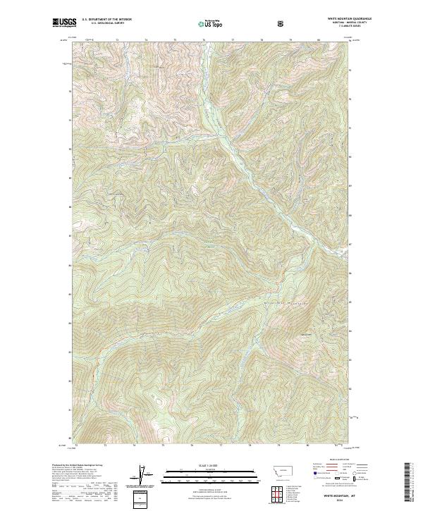 USGS Topographic Map – White Mountain