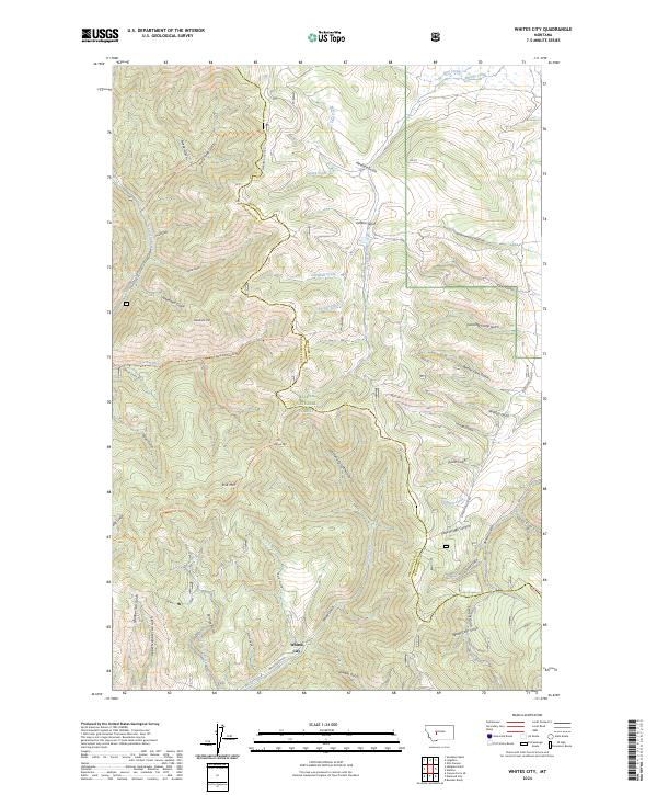 USGS Topographic Map – Whites City