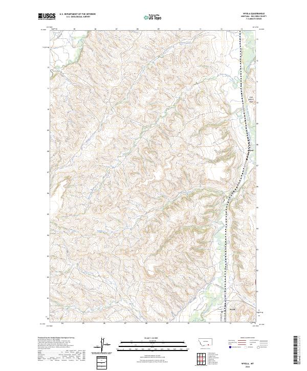 USGS Topographic Map – Wyola