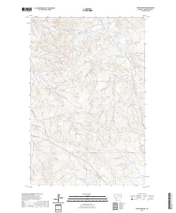 USGS Topographic Map – York Reservoir