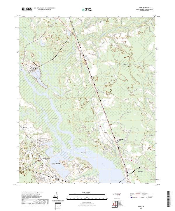 USGS Topographic Map – Askin