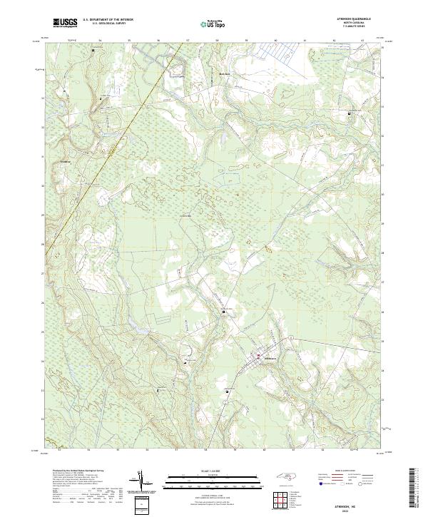 USGS Topographic Map – Atkinson