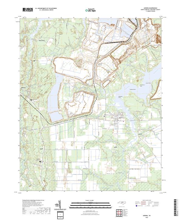 USGS Topographic Map – Aurora