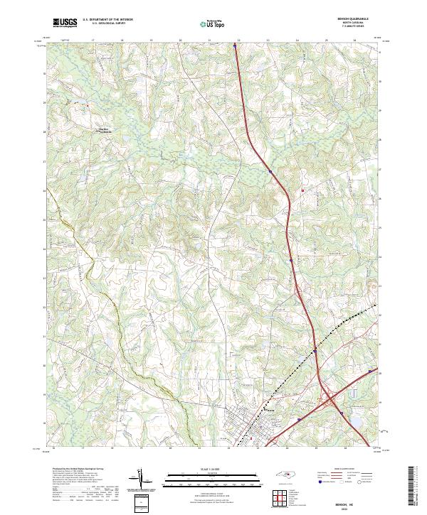 USGS Topographic Map – Benson