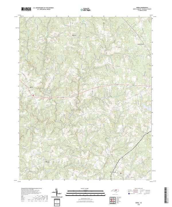 USGS Topographic Map – Berea