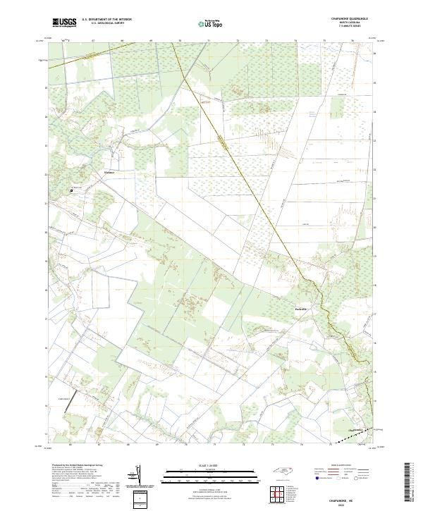USGS Topographic Map – Chapanoke