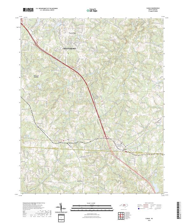USGS Topographic Map – Climax