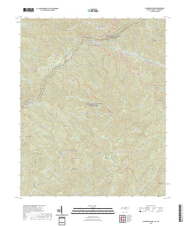2022 Map of Kuwohi, 2022 Print