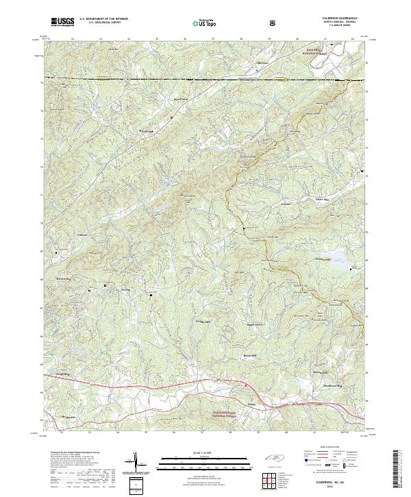 USGS Topographic Map – Culberson