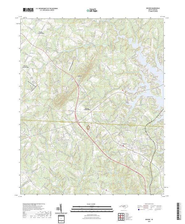 USGS Topographic Map – Denver