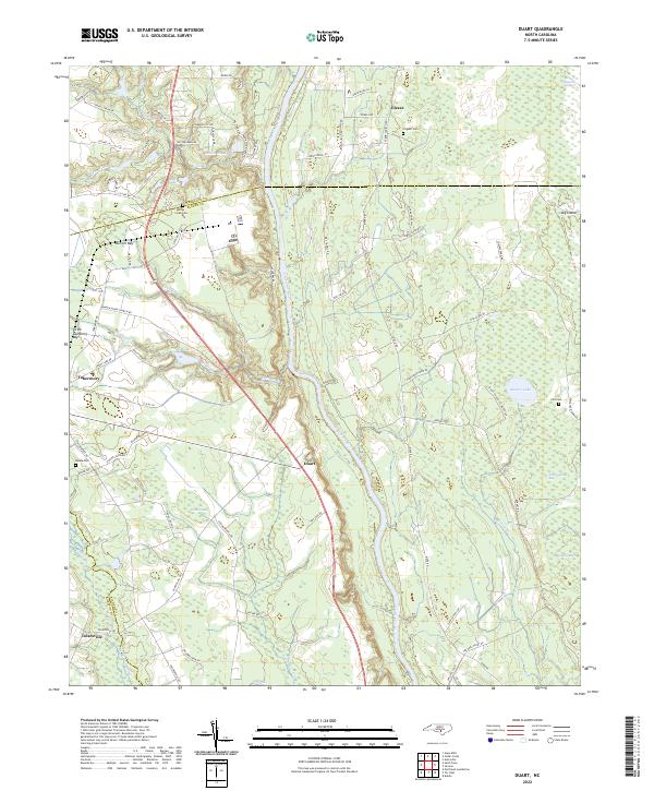 USGS Topographic Map – Duart