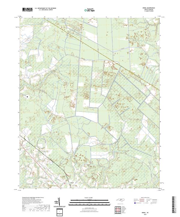 USGS Topographic Map – Ernul