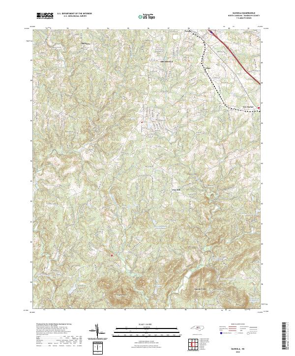 USGS Topographic Map – Glenola