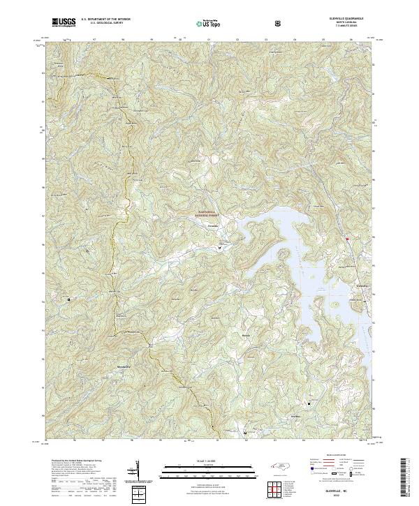 USGS Topographic Map – Glenville
