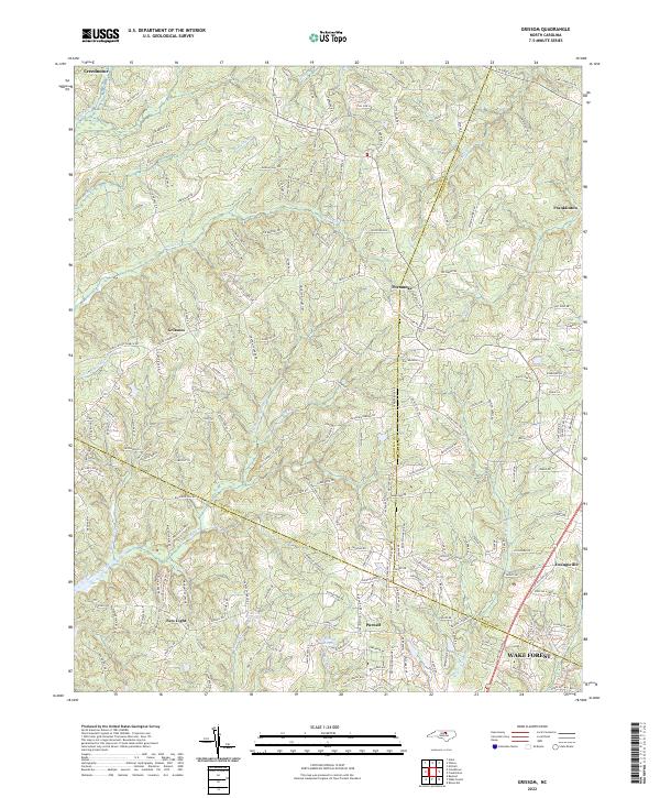 USGS Topographic Map – Grissom