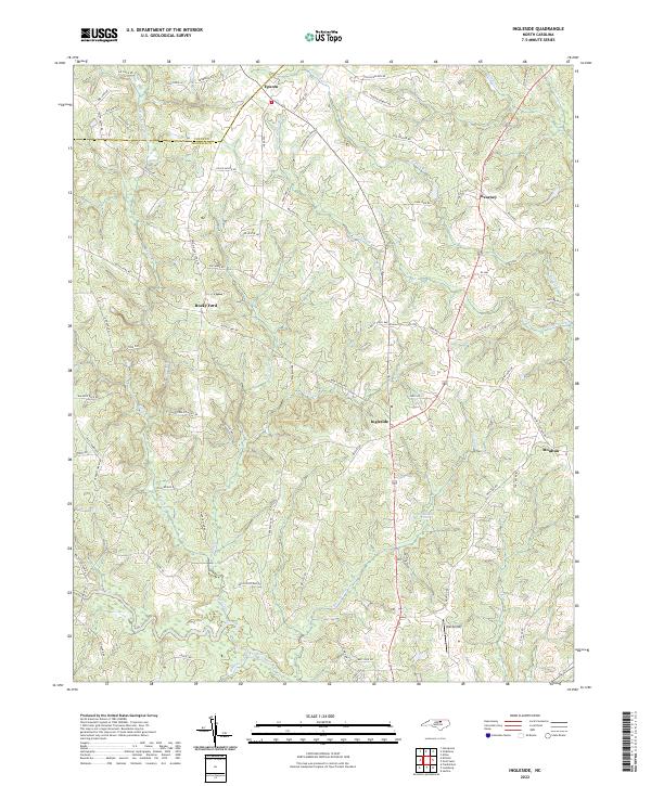 USGS Topographic Map – Ingleside