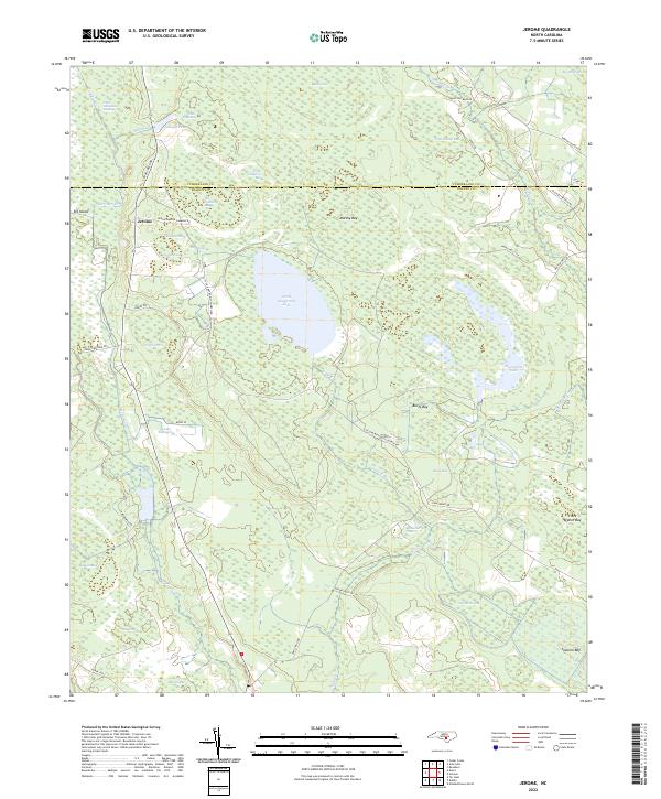 USGS Topographic Map – Jerome