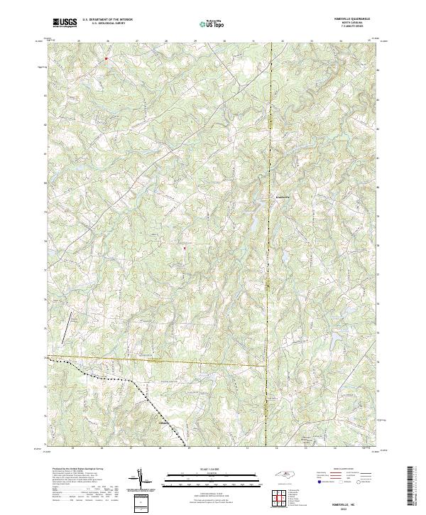 USGS Topographic Map – Kimesville