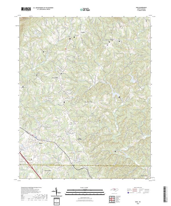 USGS Topographic Map – King