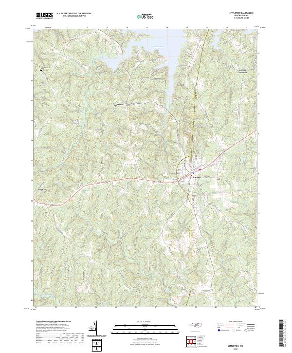 USGS Topographic Map – Littleton