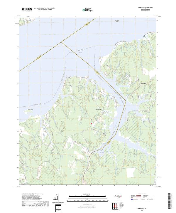 USGS Topographic Map – Merrimon
