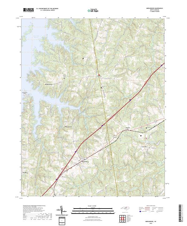 USGS Topographic Map – Middleburg