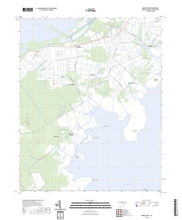 USGS Topographic Map – Middletown