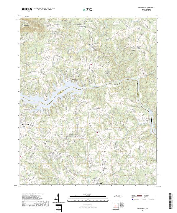USGS Topographic Map – Millersville