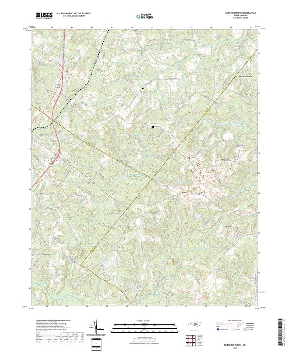 USGS Topographic Map – Murchisontown