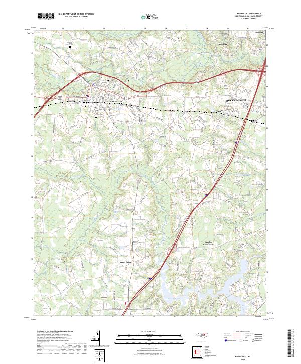 USGS Topographic Map – Nashville