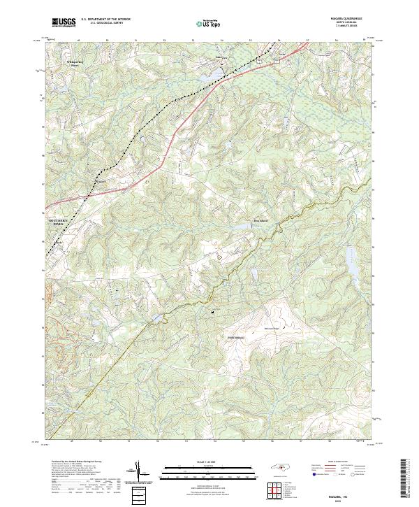 USGS Topographic Map – Niagara