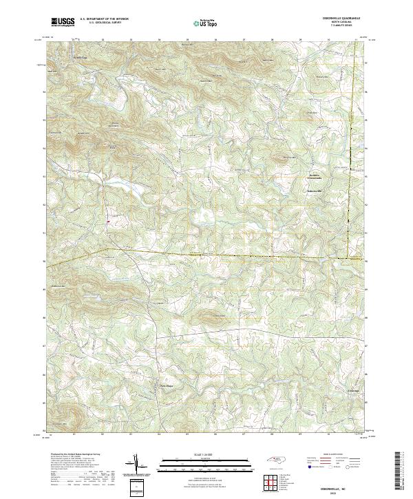 USGS Topographic Map – Osbornville