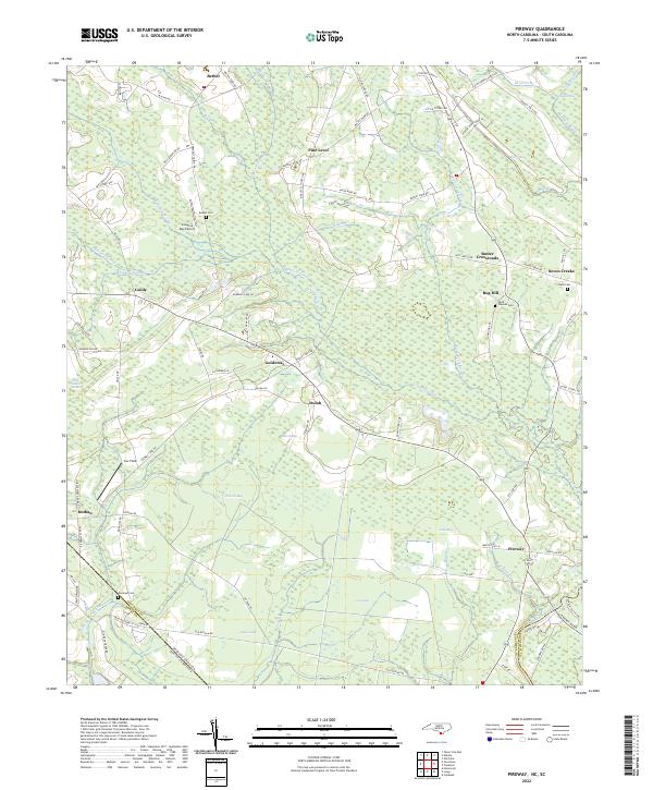 USGS Topographic Map – Pireway