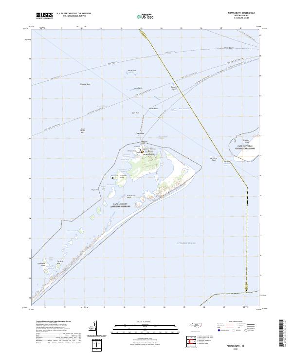 USGS Topographic Map – Portsmouth