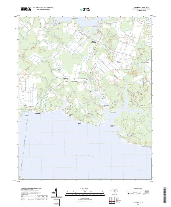 USGS Topographic Map – Ransomville
