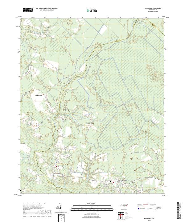 USGS Topographic Map – Reelsboro