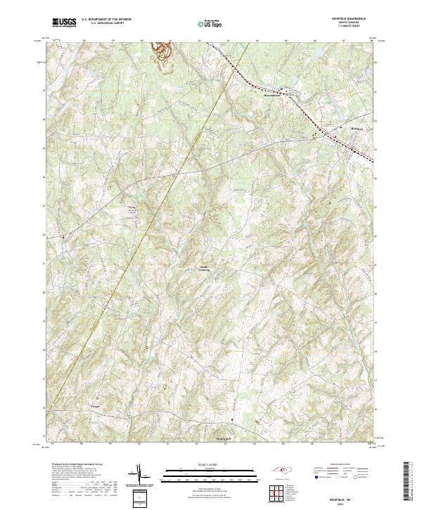USGS Topographic Map – Richfield