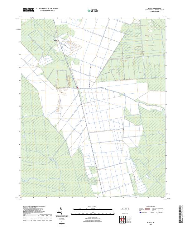 USGS Topographic Map – Scotia