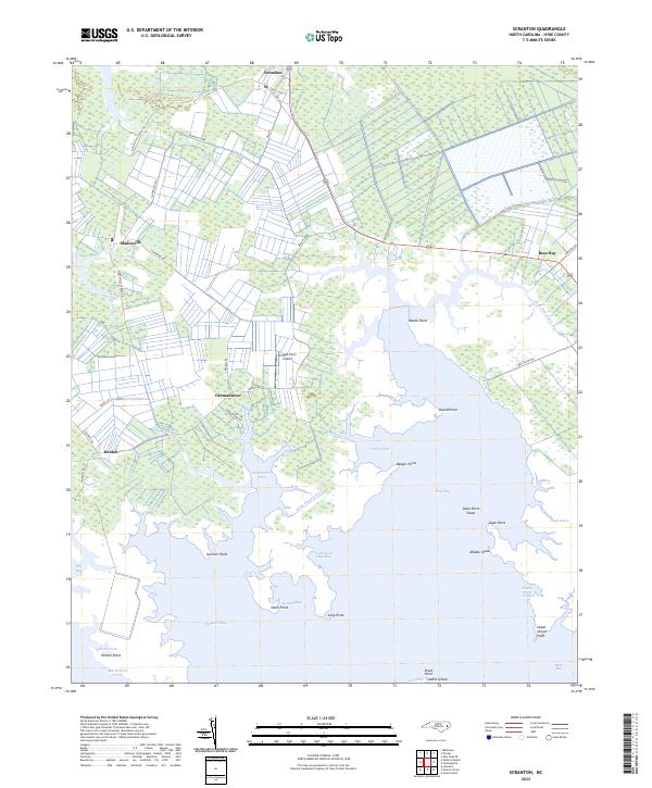 USGS Topographic Map – Scranton