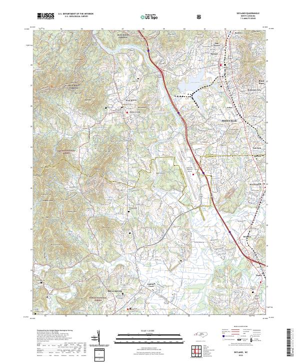 USGS Topographic Map – Skyland