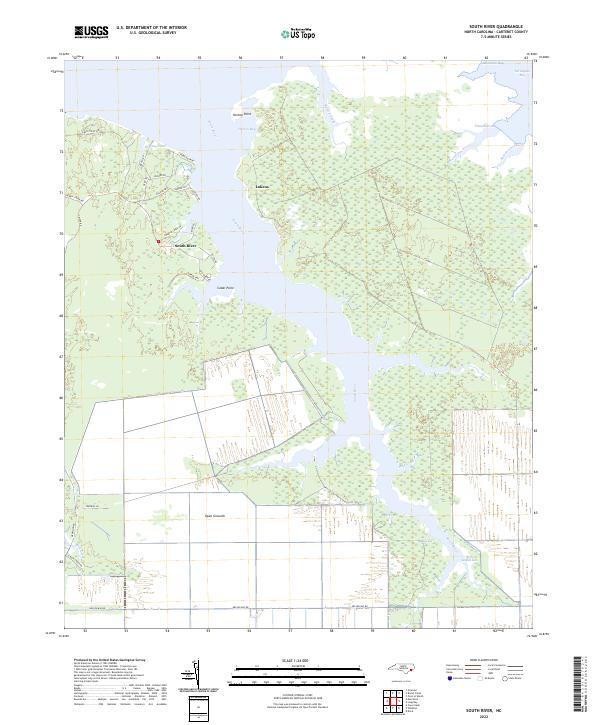 USGS Topographic Map – South River