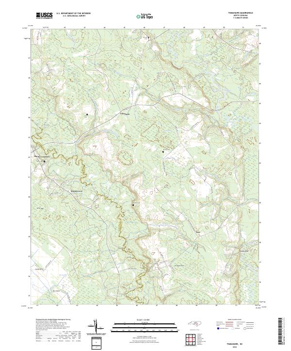 USGS Topographic Map – Tomahawk