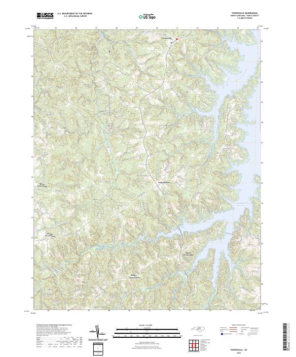 USGS Topographic Map – Townsville