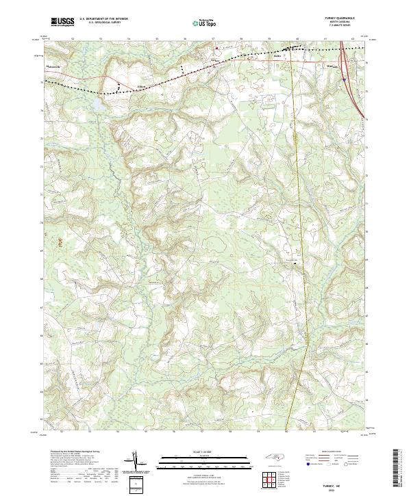 USGS Topographic Map – Turkey