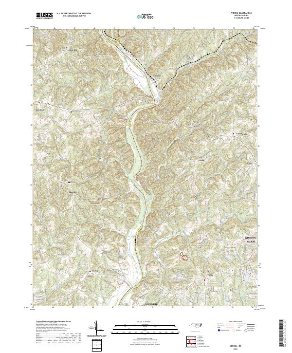 USGS Topographic Map – Vienna