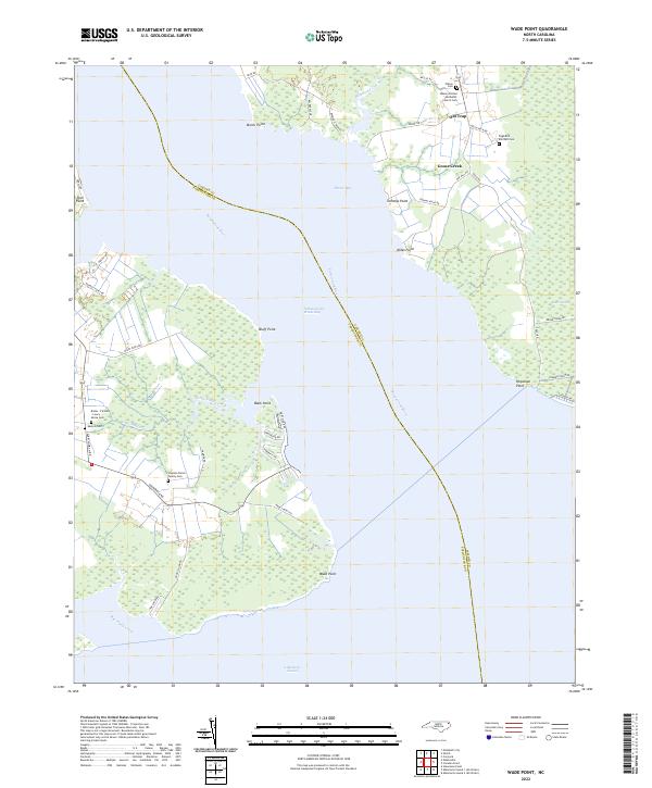 USGS Topographic Map – Wade Point